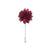 plum lapel pin flower, plum wedding flower, plum flower for mens suit